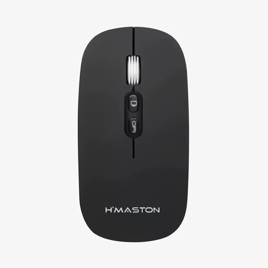 H'Maston E1400 Mouse Sem Fio Recarregável Ergonomico