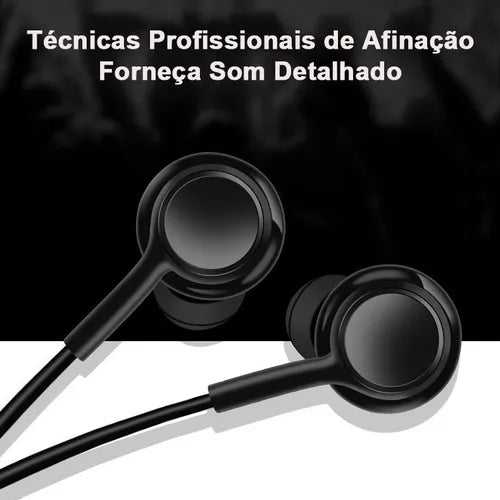 H'Maston EJ25 Fone 3.5 mm com Áudio Premium - Eleadermall