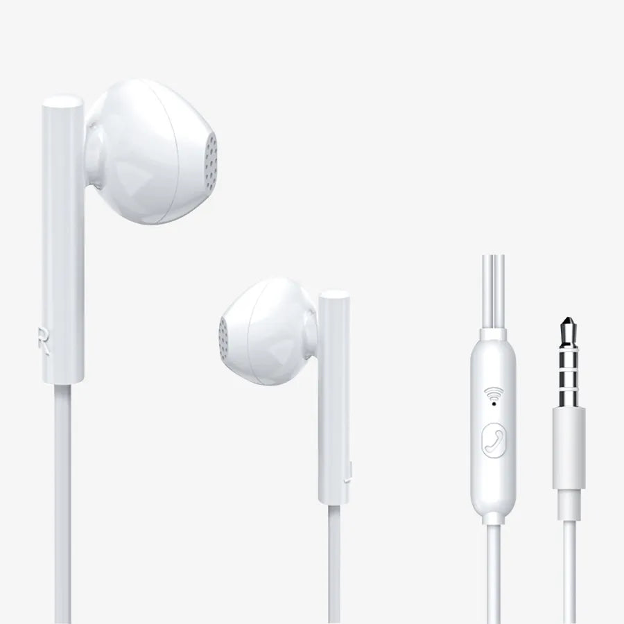 H'Maston EJ103 Fone In-ear com Microfone, Som Top - Eleadermall