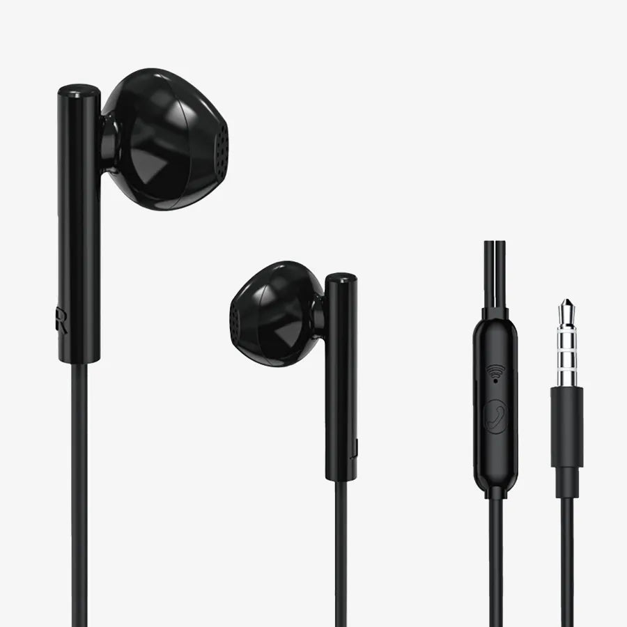 H'Maston EJ103 Fone In-ear com Microfone, Som Top - Eleadermall