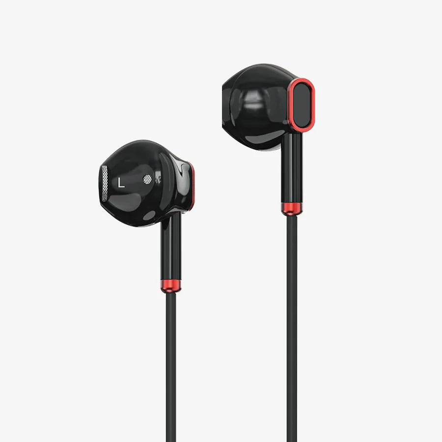 H'Maston EJ-104 Fone de Ouvido com Fio Extra Bass - Eleadermall