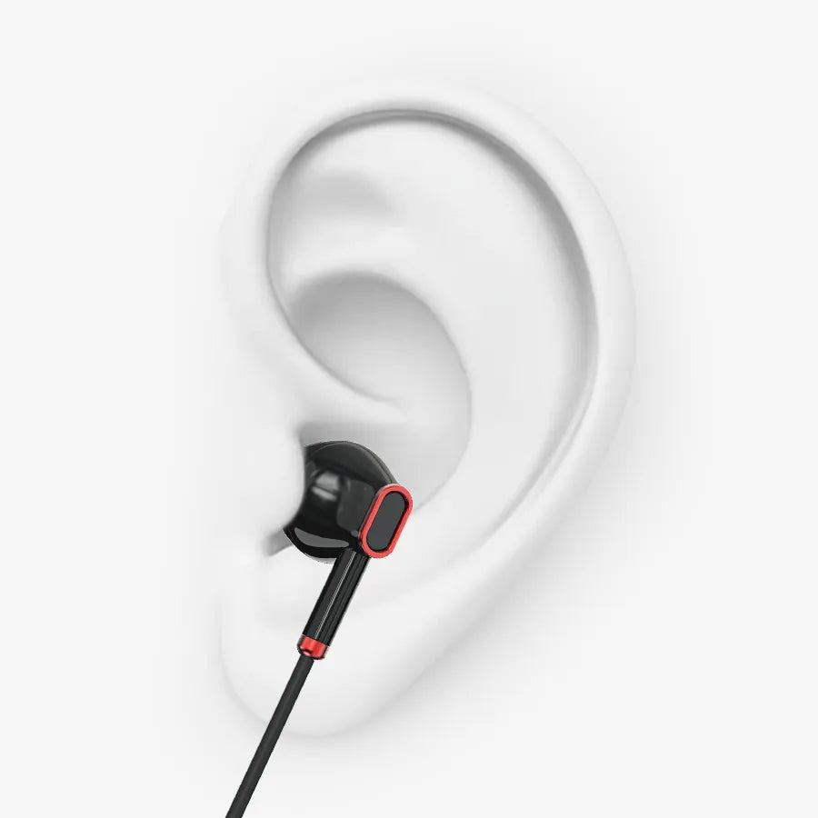 H'Maston EJ-104 Fone de Ouvido com Fio Extra Bass - Eleadermall