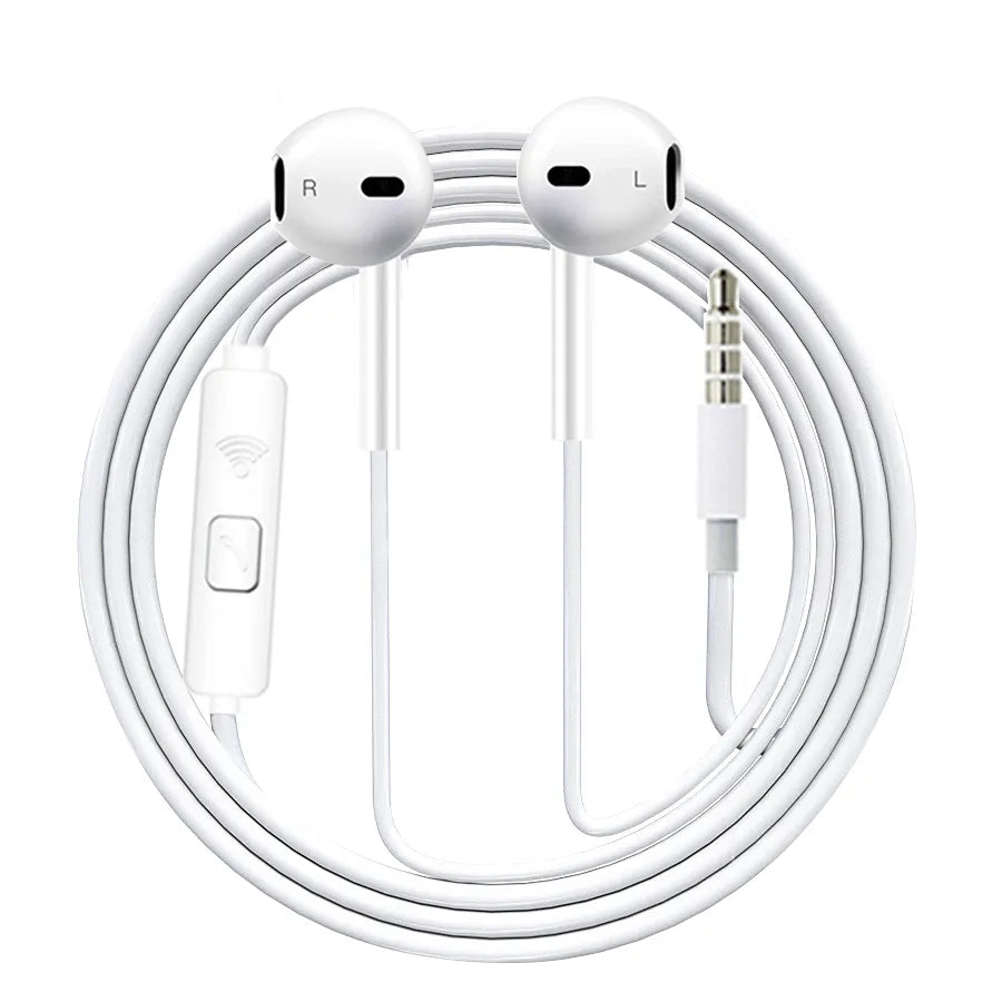 H'Maston EJ39 Fones de Ouvido com Fio 3.5mm Intra-auricular - Eleadermall