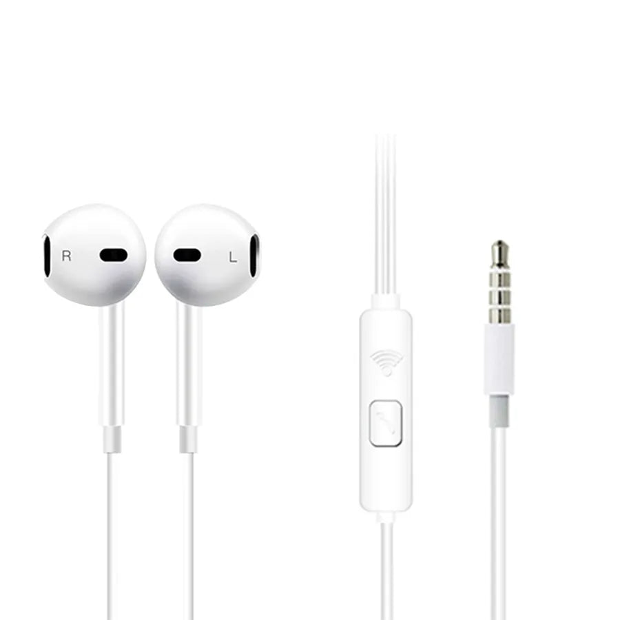 H'Maston EJ39 Fones de Ouvido com Fio 3.5mm Intra-auricular - Eleadermall