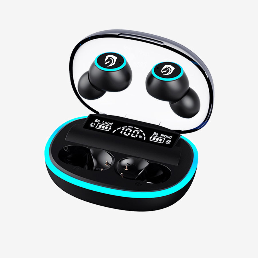 H'Maston F918 Fone Bluetooth 5.3 com LED e USB - Eleadermall