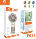 H'maston FS23 Mini Ventilador Recarregável Portátil e Multifuncional