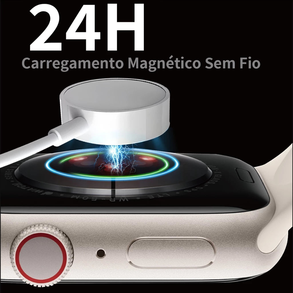 H'Maston H12mini Smartwatch NFC e IP68 Prateado - Eleadermall