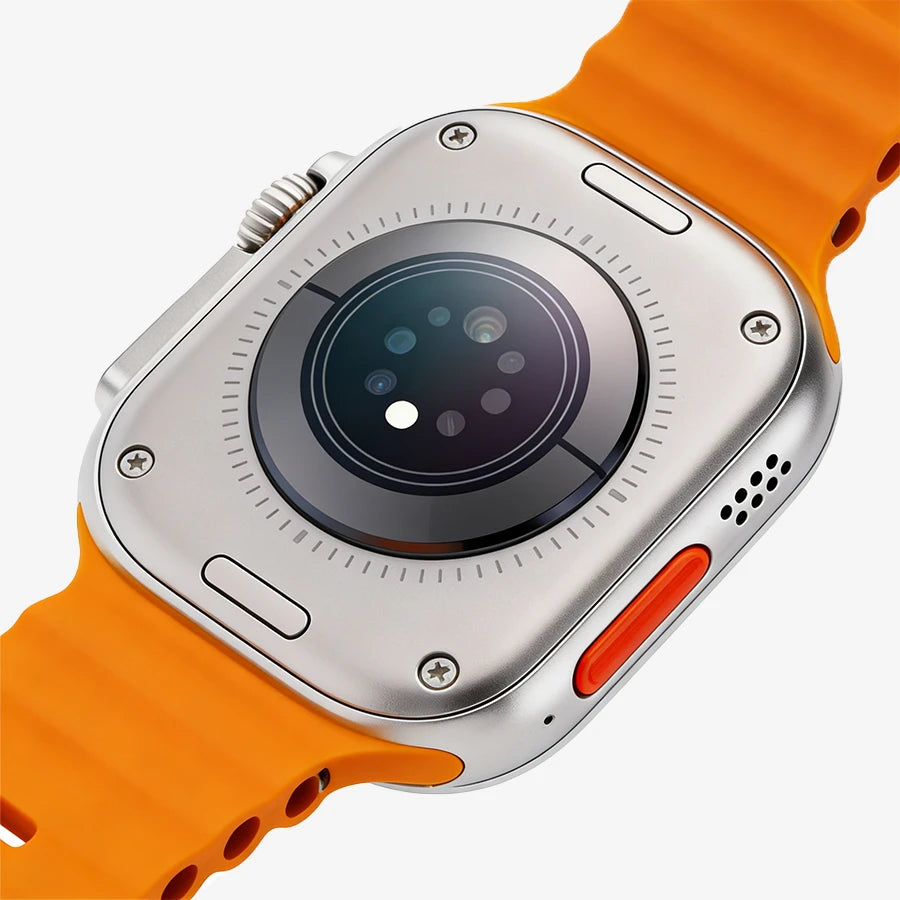 H'Maston H12 Ultra SE Relógio Inteligente Masculino Bluetooth Preto