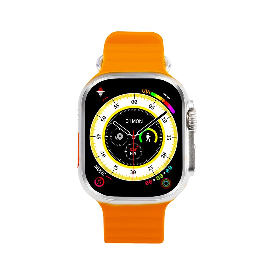 H'Maston H12 Ultra SE Relógio Inteligente Masculino Bluetooth Preto