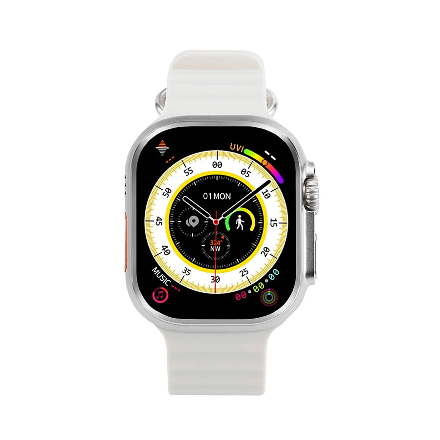 H'Maston H12 Ultra SE Relógio Inteligente Masculino Bluetooth Preto