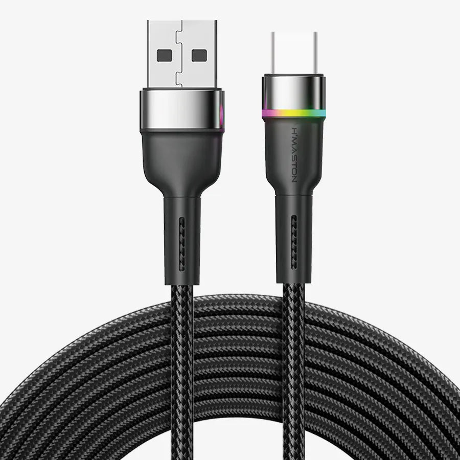 H'maston HB04 Cabo Lightning 2m, 4.1A, RGB Light - Eleadermall