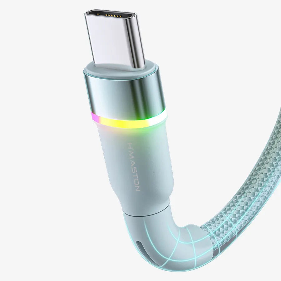 H'maston HB04 Cabo Lightning 2m, 4.1A, RGB Light - Eleadermall
