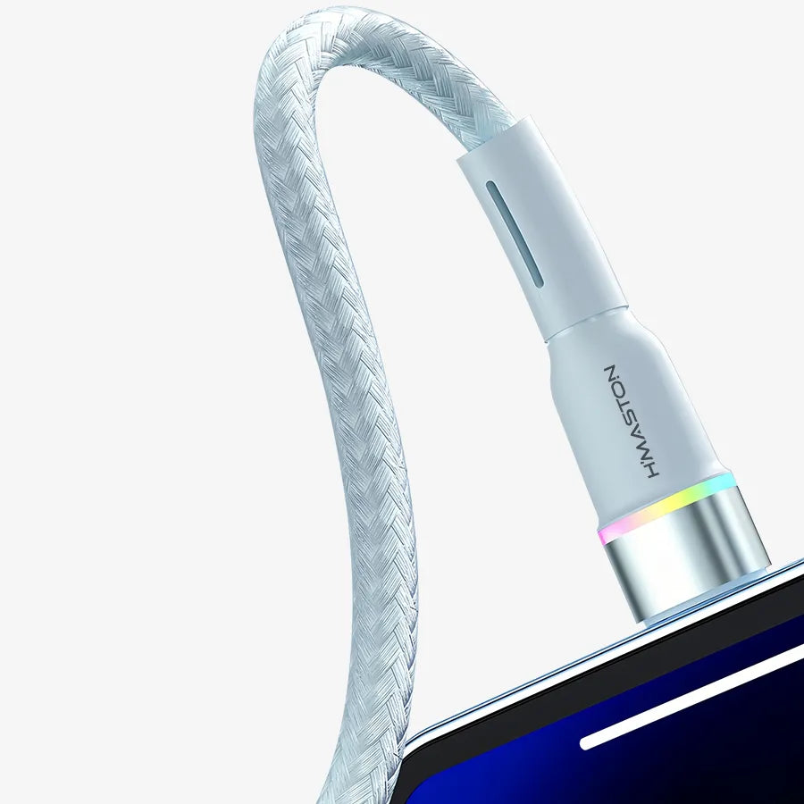 H'maston HB04 Cabo Lightning 2m, 4.1A, RGB Light - Eleadermall