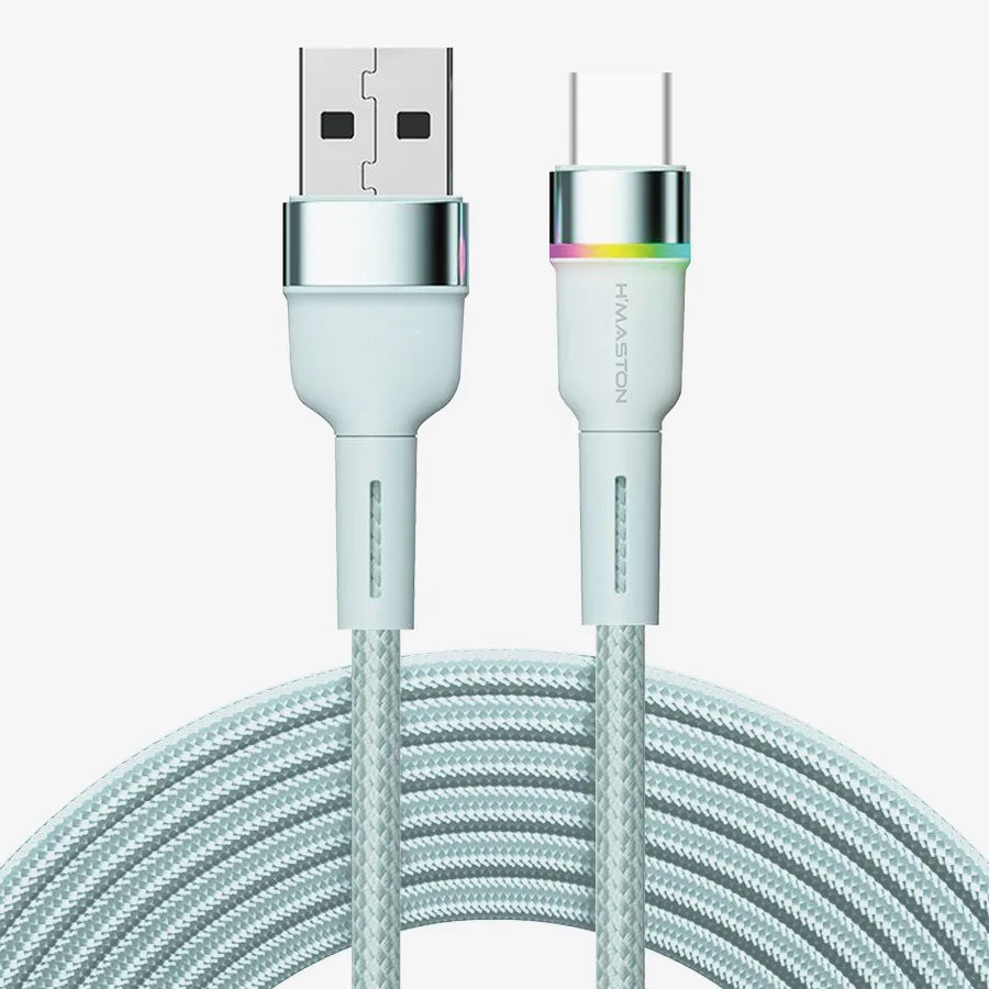 H'maston HB04 Cabo Lightning 2m, 4.1A, RGB Light - Eleadermall
