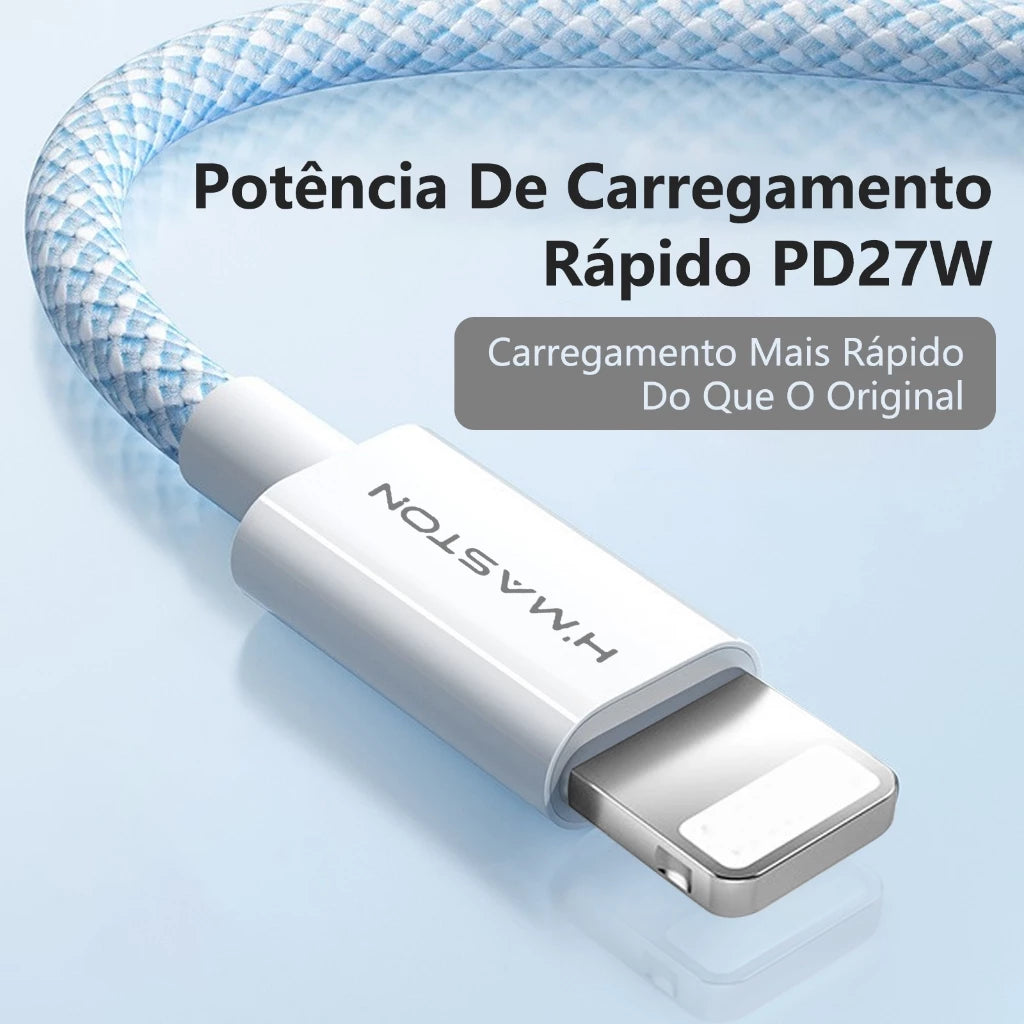 H'Maston CB06 Carregador Turbo 12W USB Lightning - Eleadermall