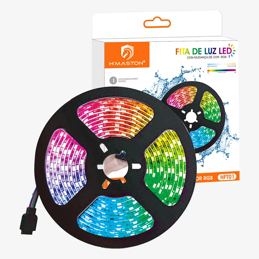 H'Maston HFT01 Fita LED Neon 5m Flexível - Eleadermall