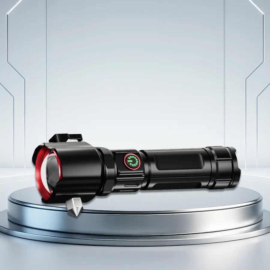 H'Maston HW14 Lanterna LED Potente e Recarregável 1700mAh