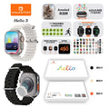 H'Maston Hello3 Smartwatch Grafite com Comando de Voz
