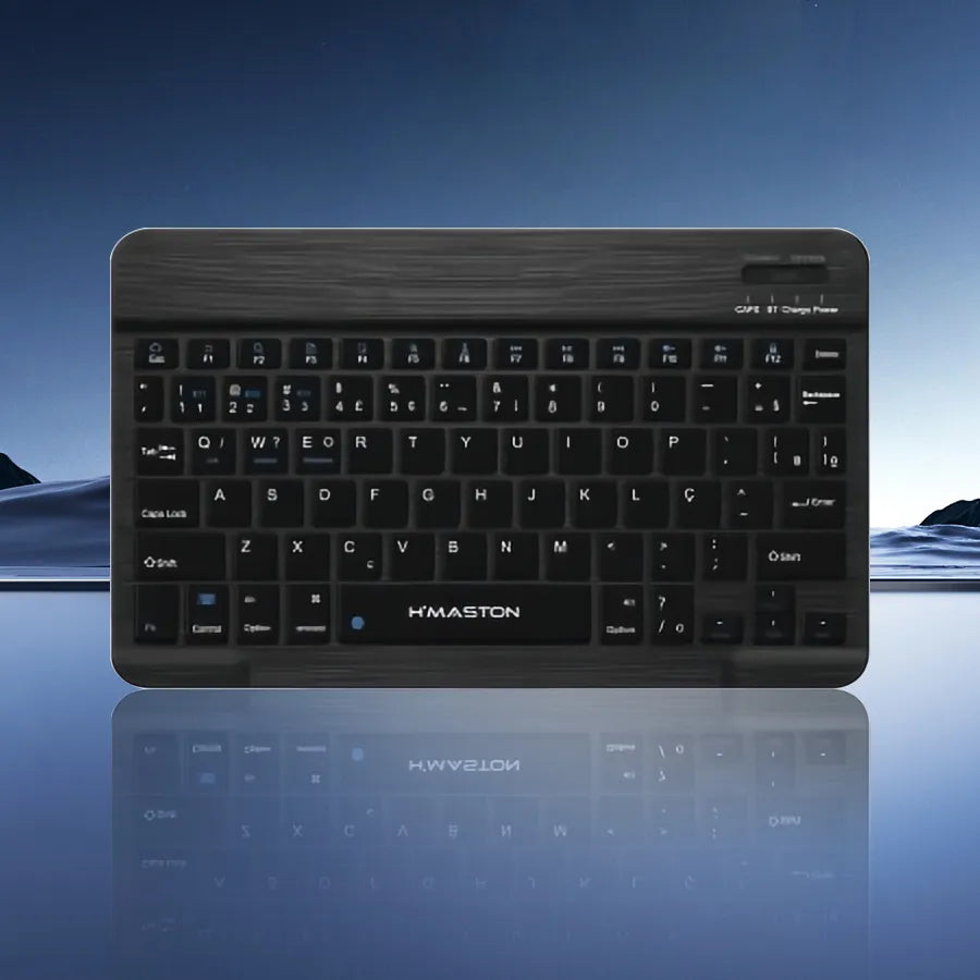 H'Maston JP104 Teclado Bluetooth - Slim e Portátil para Todos!