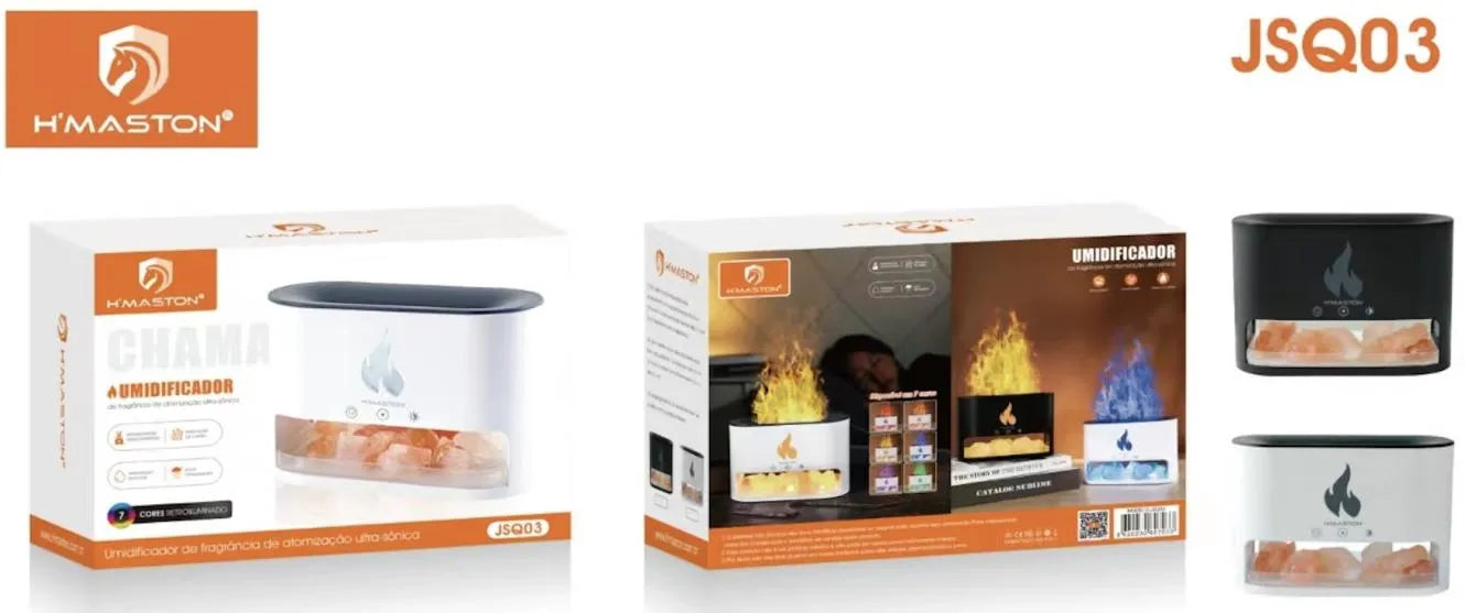 H'Maston JSQ03 Umidificador de Aromas - Difusor Elegante e Eficiente