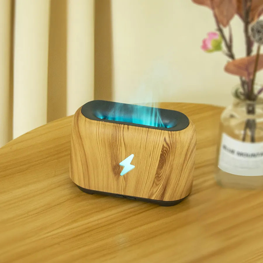 H'Maston JSQ14 Umidificador Aromaterapia LED Difusor Compacto