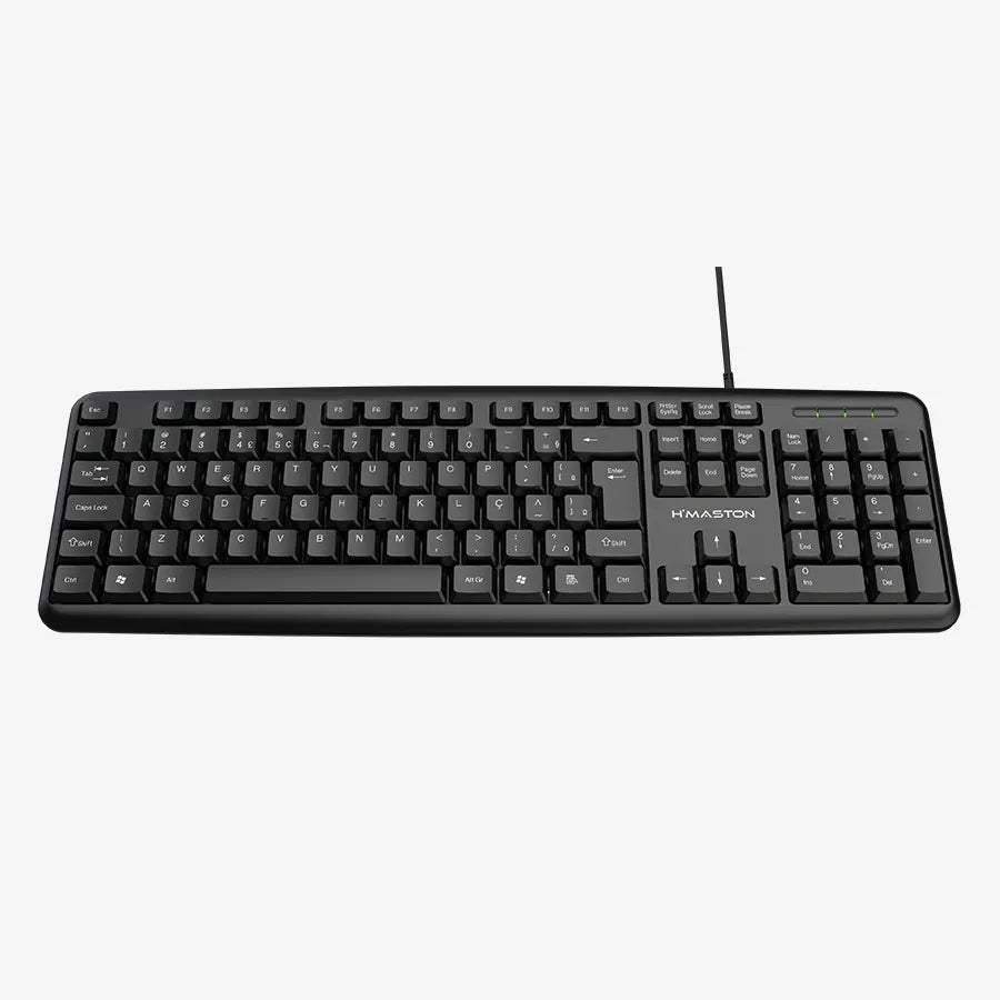 H'Maston K816 Teclado Prova D'Água USB Português