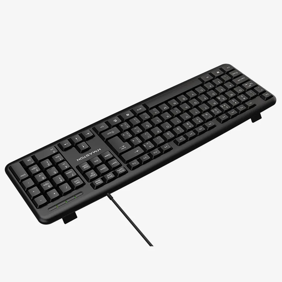 H'Maston K816 Teclado Prova D'Água USB Português
