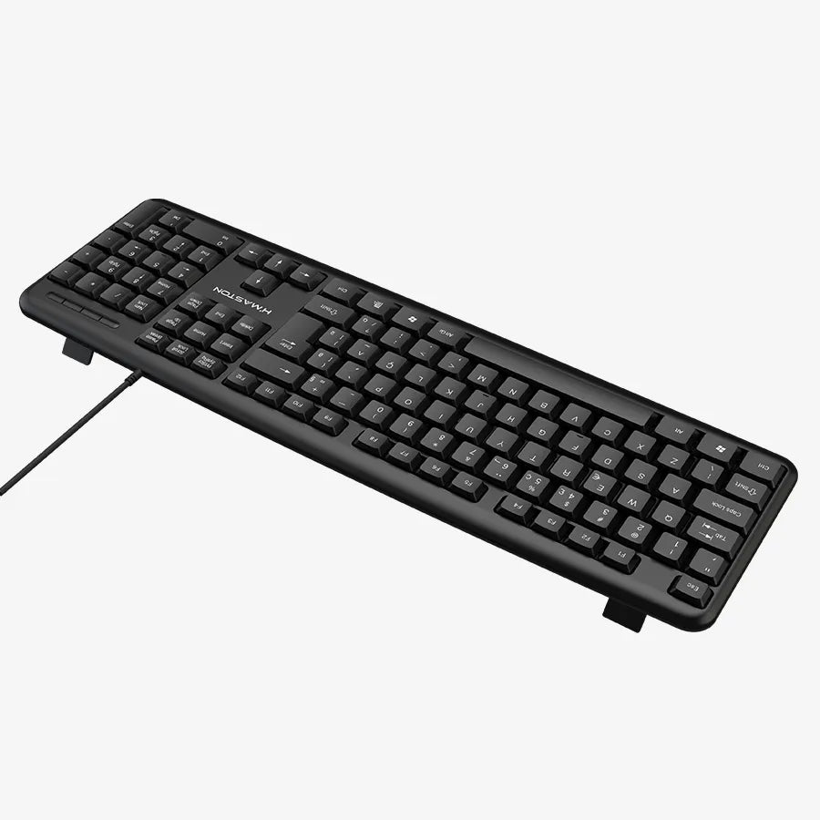 H'Maston K816 Teclado Prova D'Água USB Português