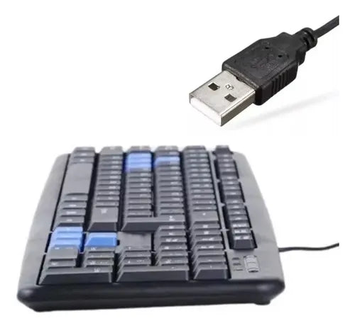H'Maston K816 Teclado Prova D'Água USB Português - Eleadermall