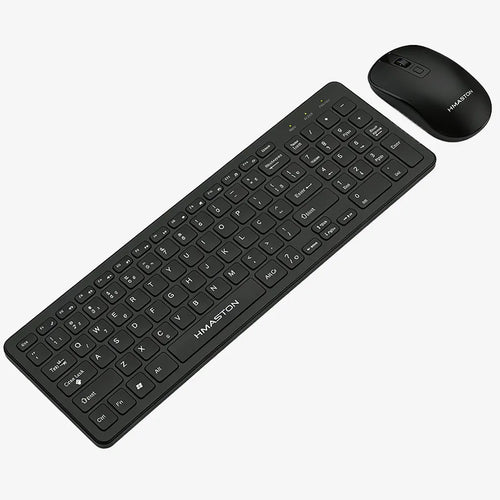 H'Maston KB520 Teclado e Mouse Sem Fio Slim - Praticidade e Conforto