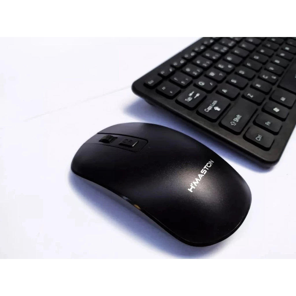 H'Maston KB520 Teclado e Mouse Sem Fio Slim - Praticidade e Conforto
