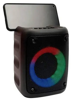 H'Maston KTS-1236 Caixa de Som Bluetooth com Luz RGB e Suporte