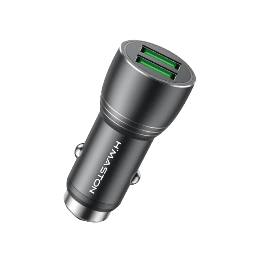 H'Maston L01 Carregador Veicular 2USB 4.8A Turbo