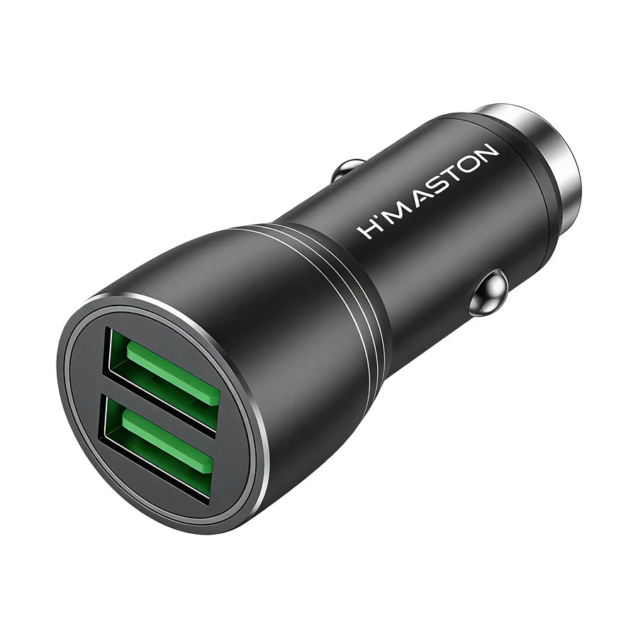H'Maston L01 Carregador Veicular 2USB 4.8A Turbo