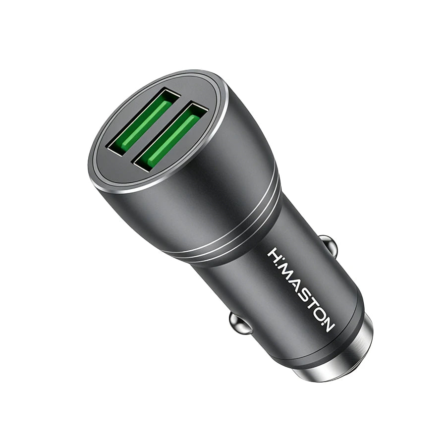 H'Maston L01 Carregador Veicular 2USB 4.8A Turbo