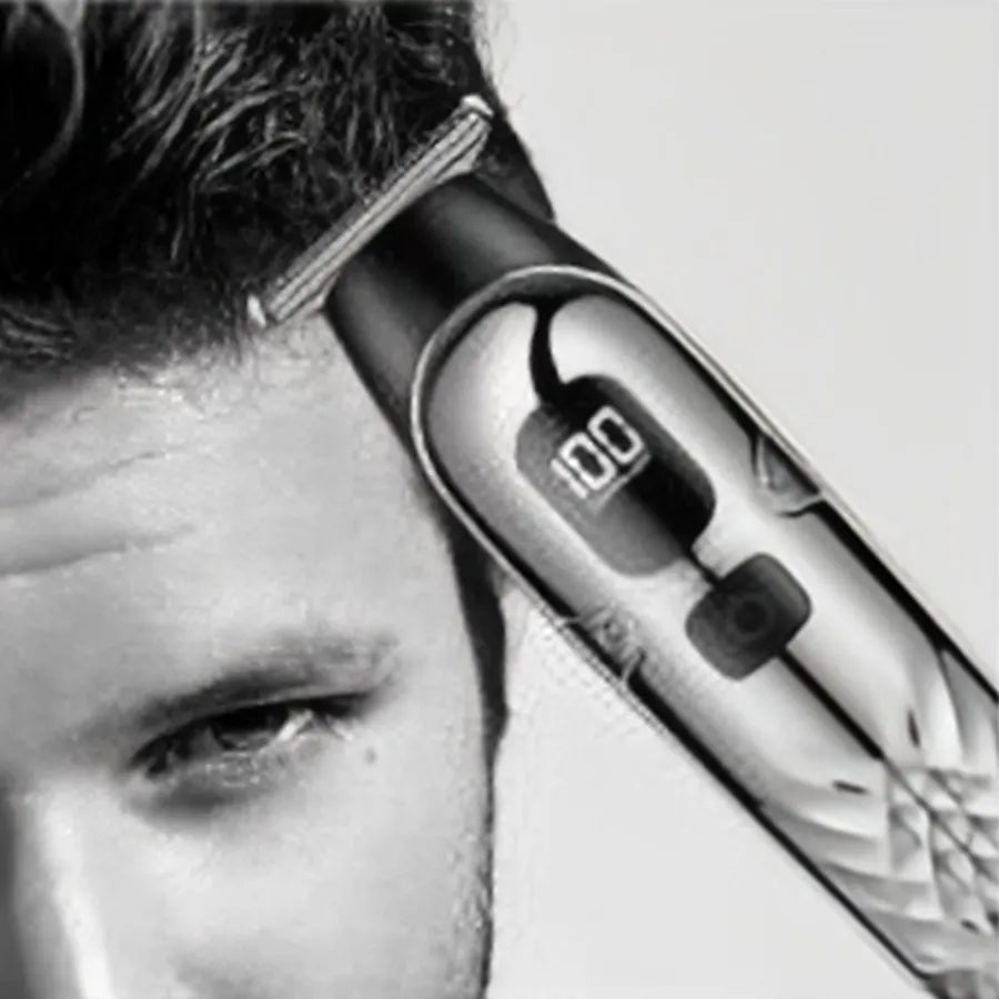 H'Maston LFJ12 Aparador 3 em 1: Cortador e Barbeador Elétrico