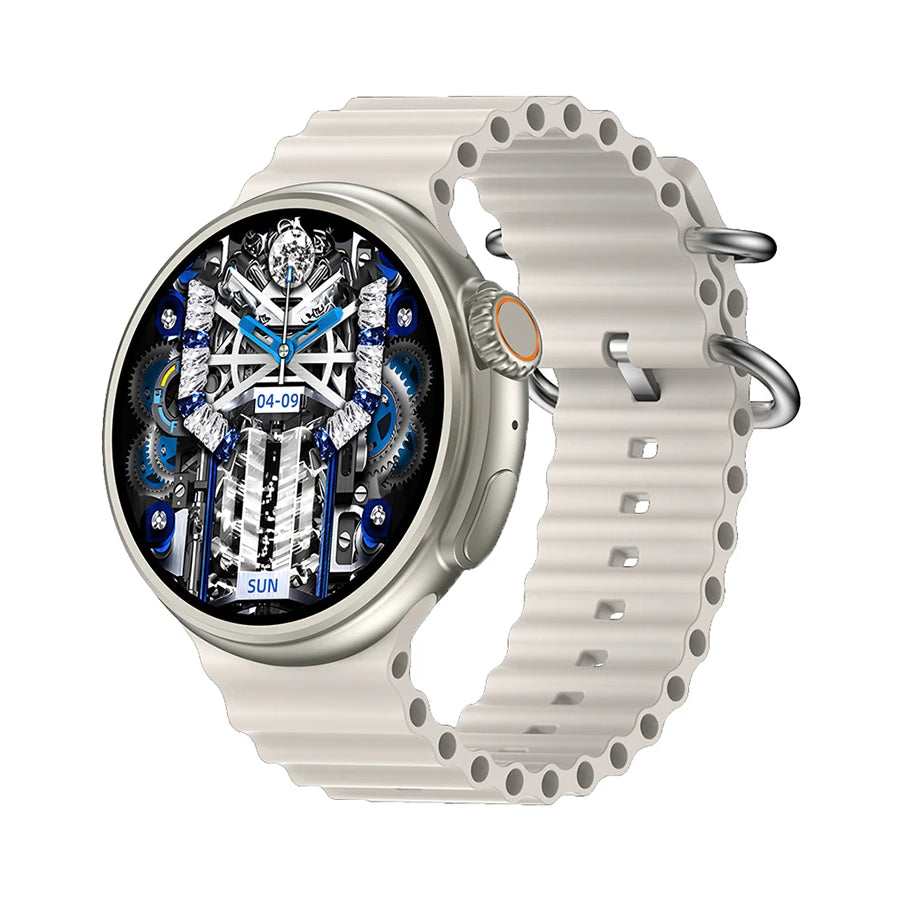 H'Maston LG60 Ultra Smartwatch Monitoramento e GPS Preto