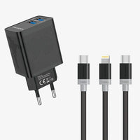 H'Maston LR12 Turbo Carregador com 2 Portas USB - Eleadermall