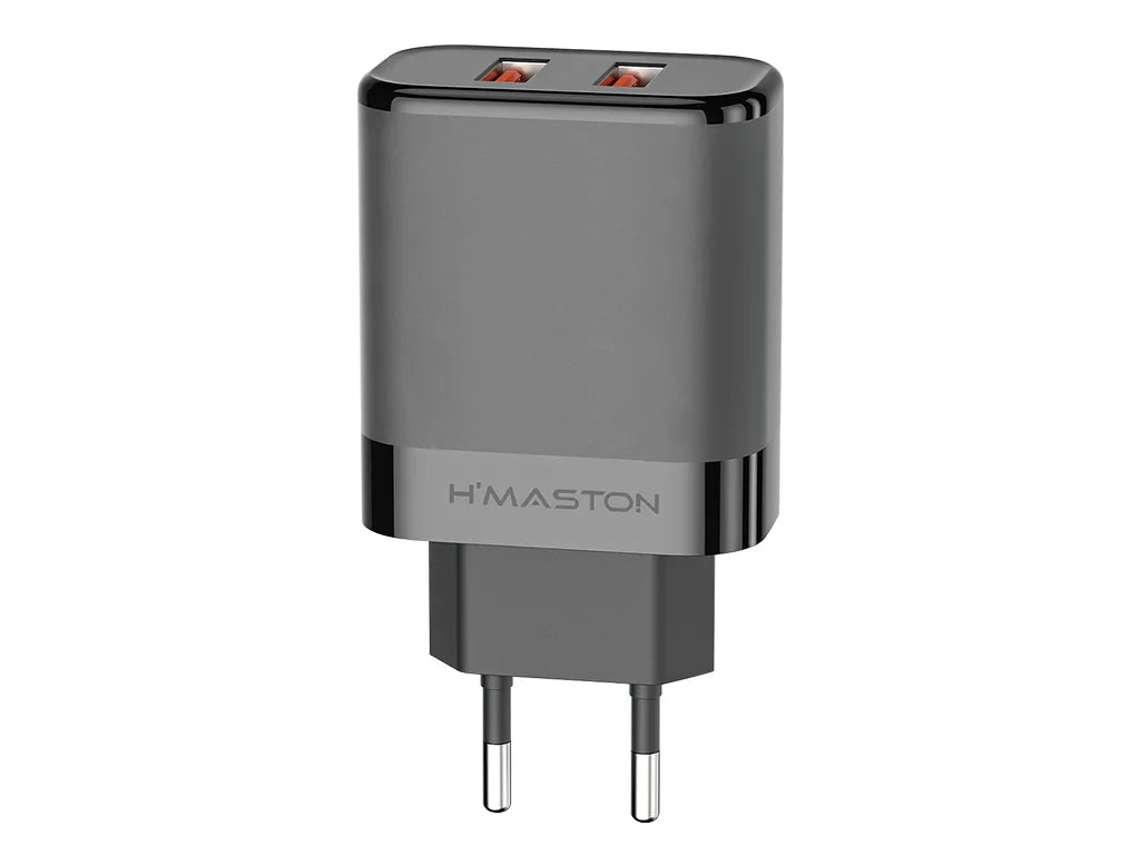H'Maston LR24 Carregador Rápido 2 Portas USB