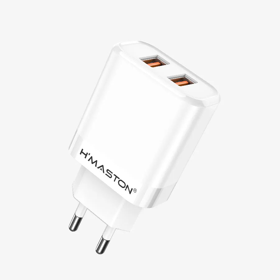 H'Maston LR24 Carregador Rápido 2 Portas USB
