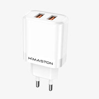 H'Maston LR24 Carregador Rápido 2 Portas USB - Eleadermall