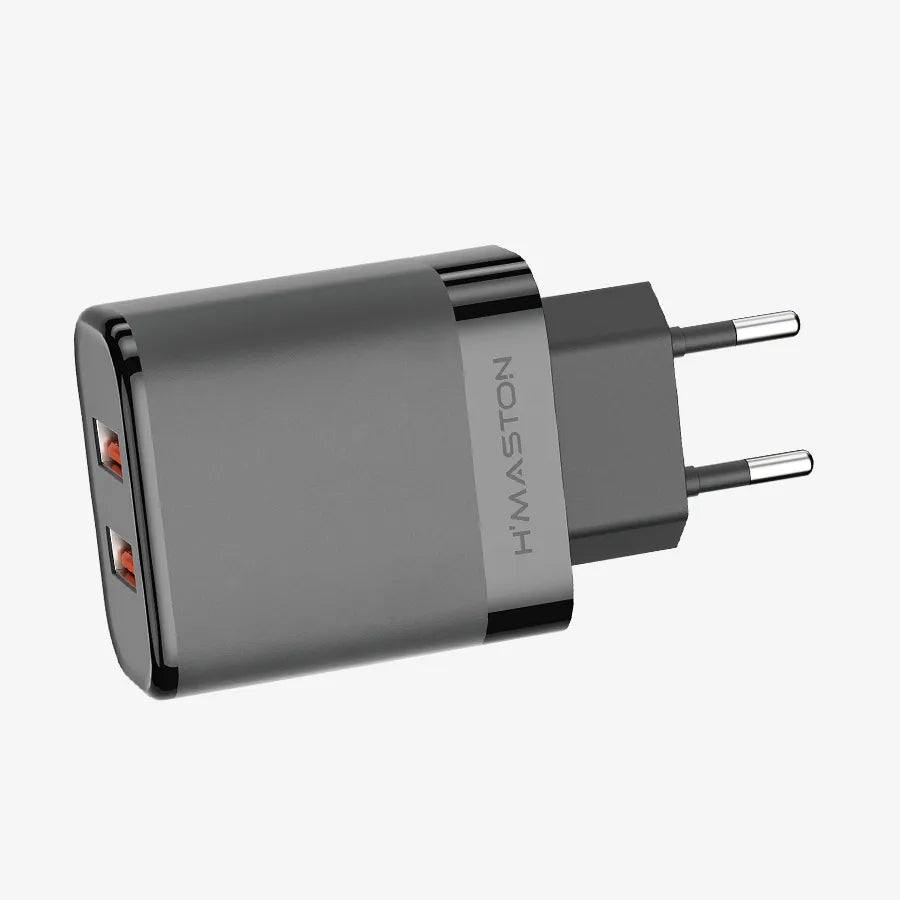 H'Maston LR24 Carregador Rápido 2 Portas USB - Eleadermall