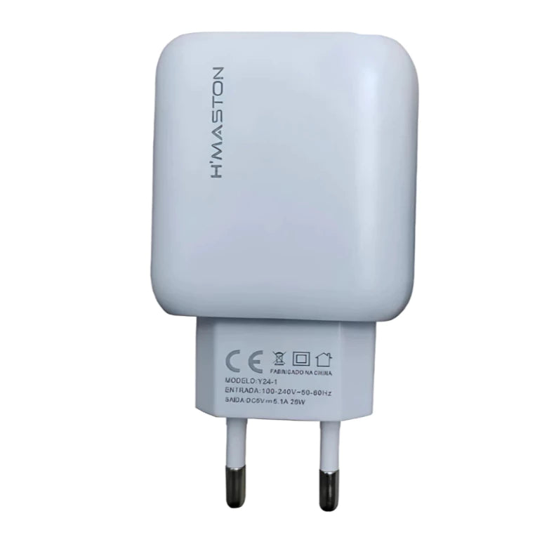 H'Maston LR24 Carregador Rápido 2 Portas USB - Eleadermall