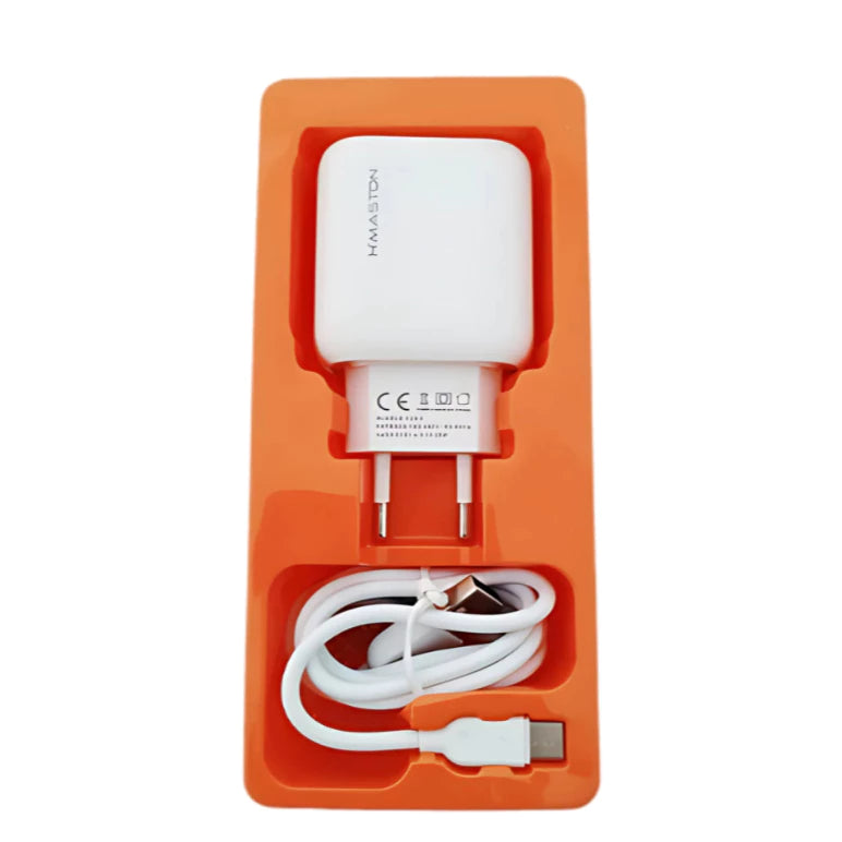 H'Maston LR24 Carregador Rápido 2 Portas USB - Eleadermall
