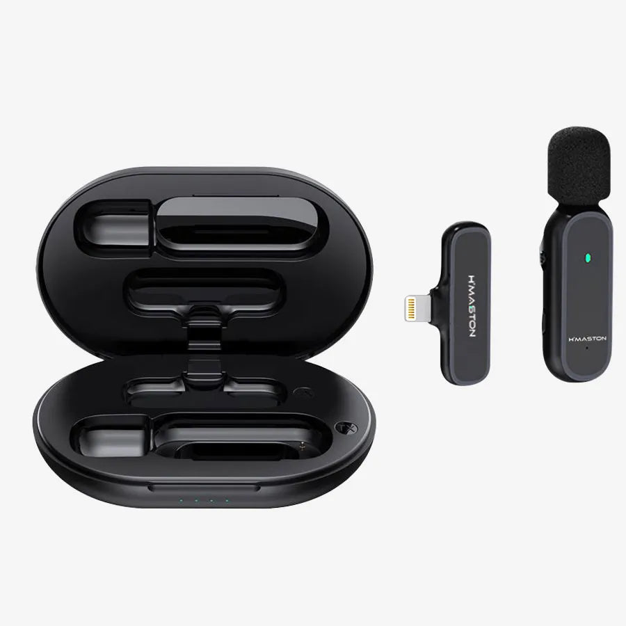 H'Maston MK05 / MK06 Microfone Sem Fio para Gravação Pro - Eleadermall