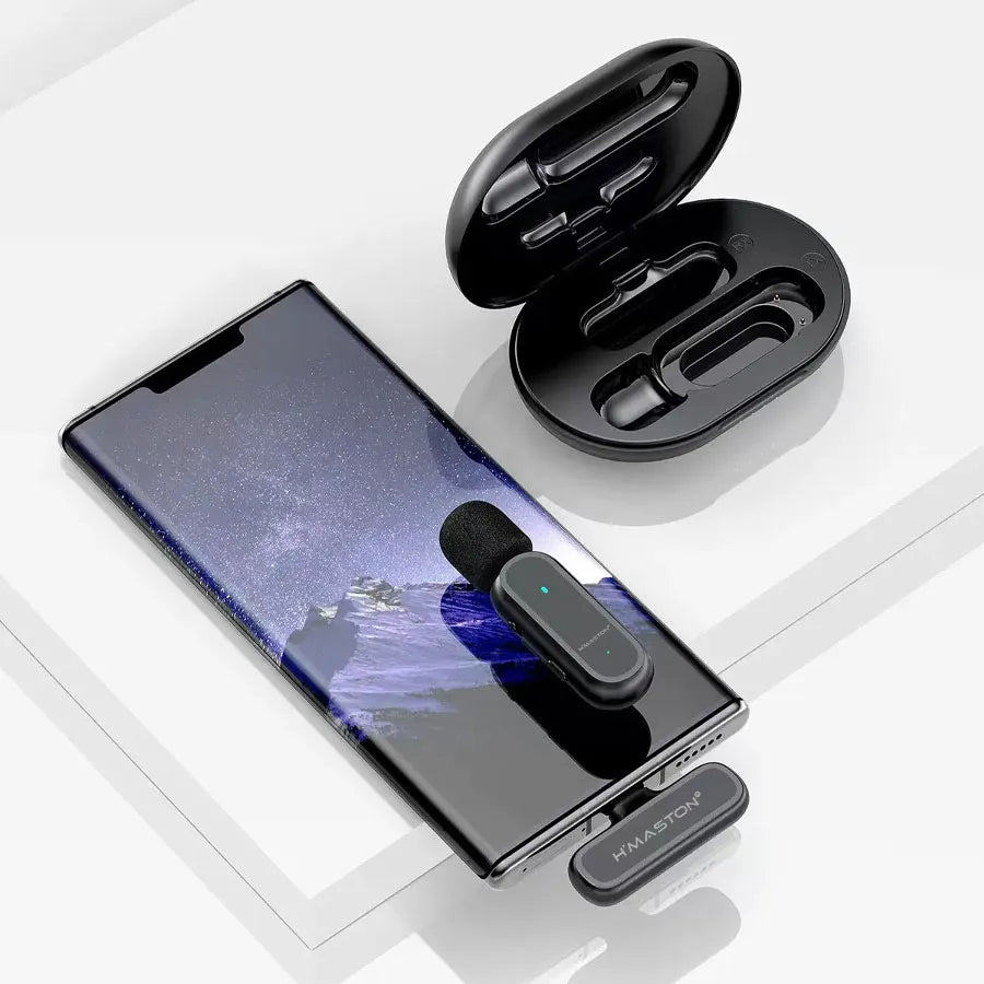 H'Maston MK05 / MK06 Microfone Sem Fio para Gravação Pro - Eleadermall