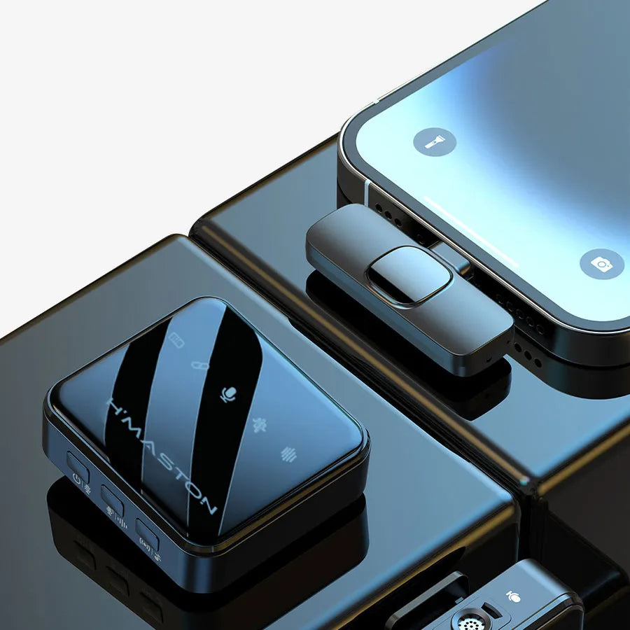 H'Maston MK13 / MK14 Microfone Bluetooth Sem Fio para Celular - Eleadermall