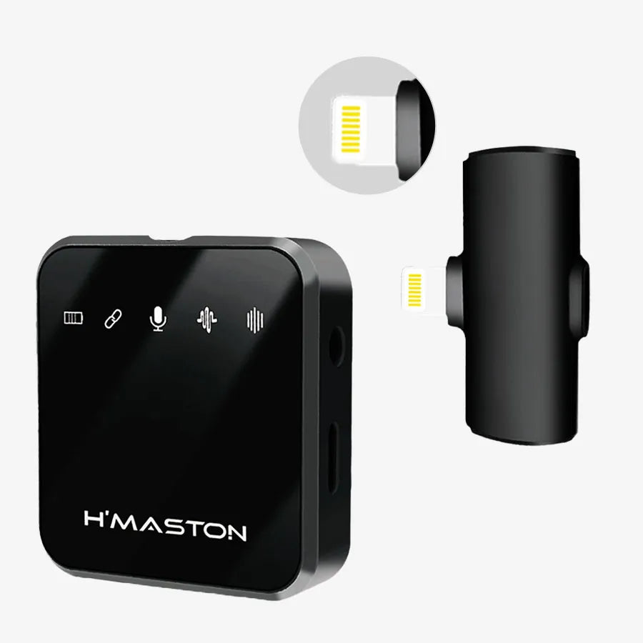 H'Maston MK13 / MK14 Microfone Bluetooth Sem Fio para Celular - Eleadermall