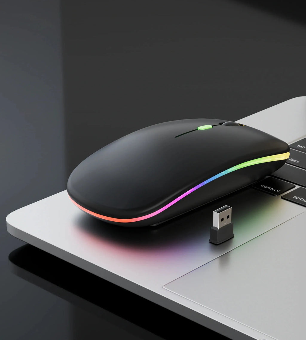 H'Maston MS02 Mouse Wireless Ergonômico 1600 DPI Silencioso