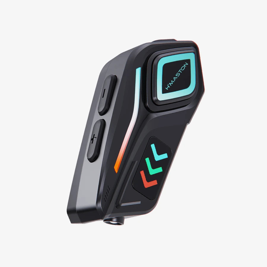 H'Maston MT02 Fone Bluetooth para Capacete com LED e IP65